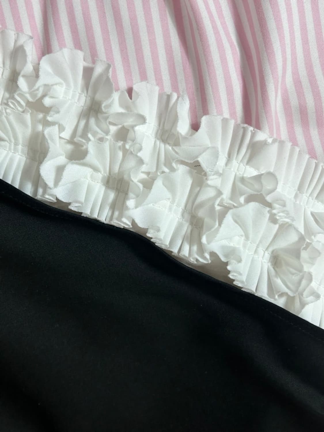 마블링 러플 미니 스커트 상품이미지2