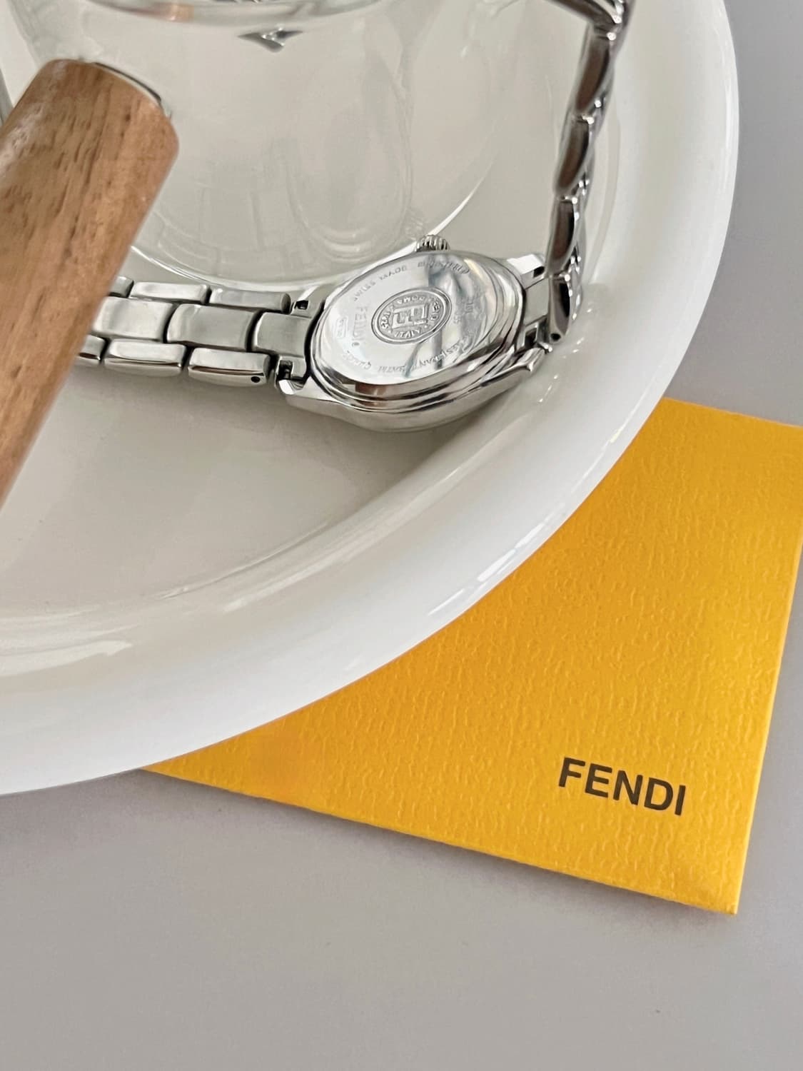 FENDI 실버 라운드 다이얼 펜디 시계 상품이미지7