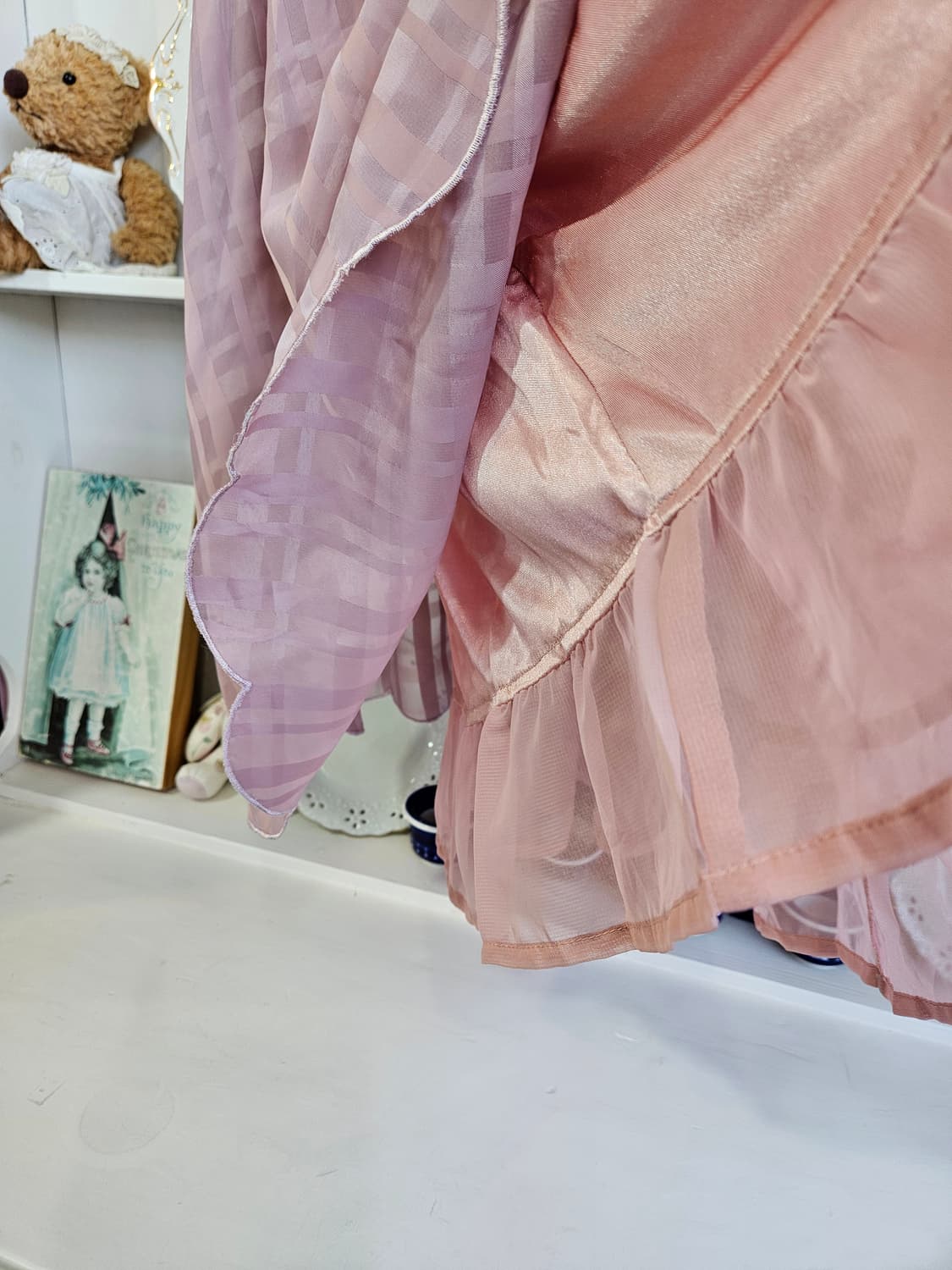 엑시즈팜(Axes Femme) 레이스 리본 셔링 원피스 상품이미지7