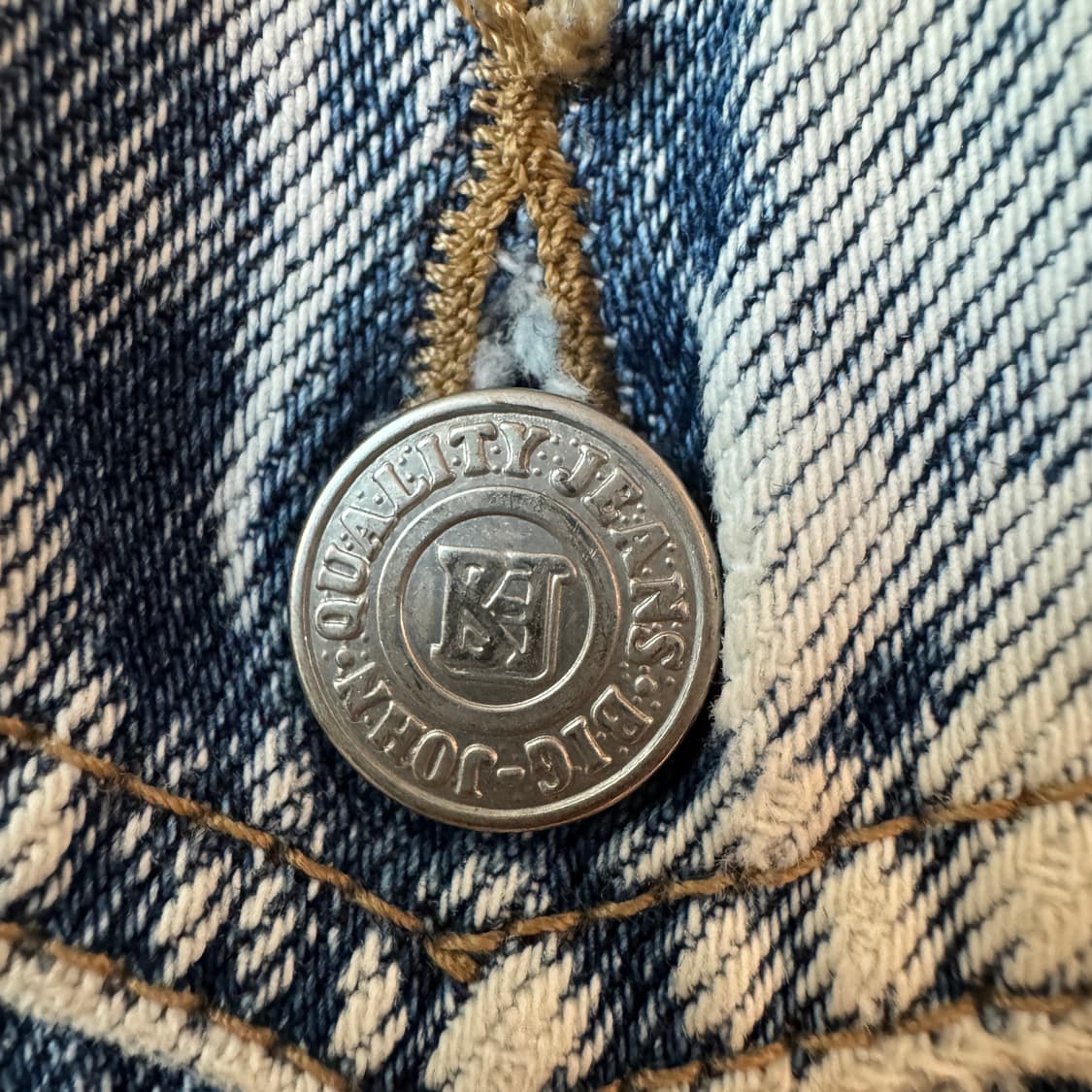 90S 빅존 빈티지 청자켓 상품이미지4