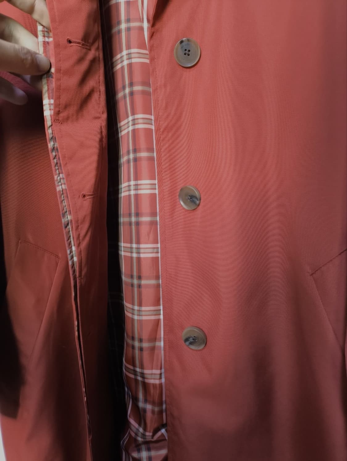 100 헨리코튼 발마칸 코트 상품이미지5