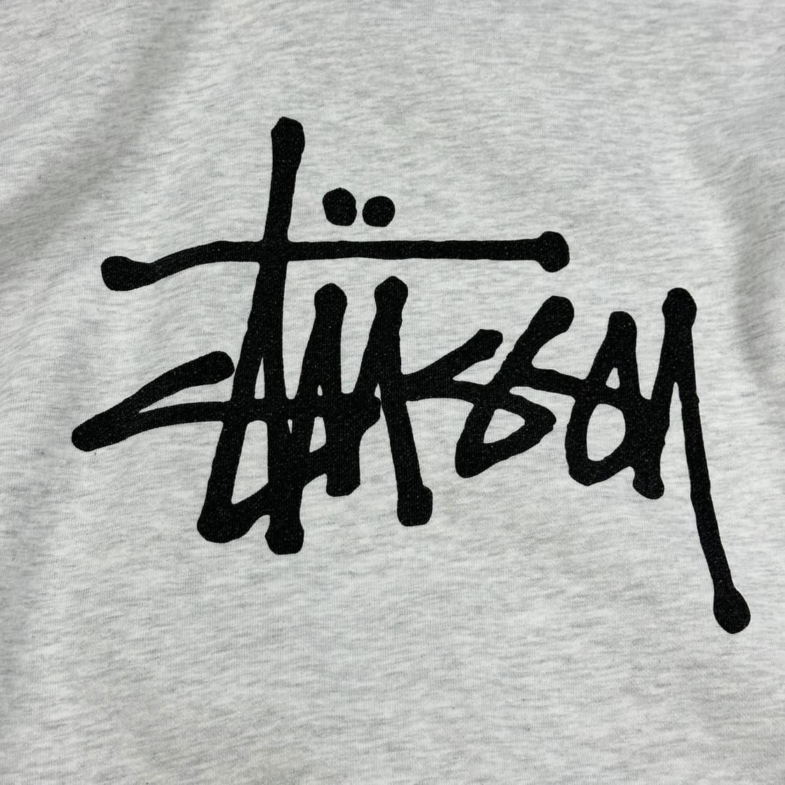 스투시 베이직 후드티 애쉬헤더 M 상품이미지6