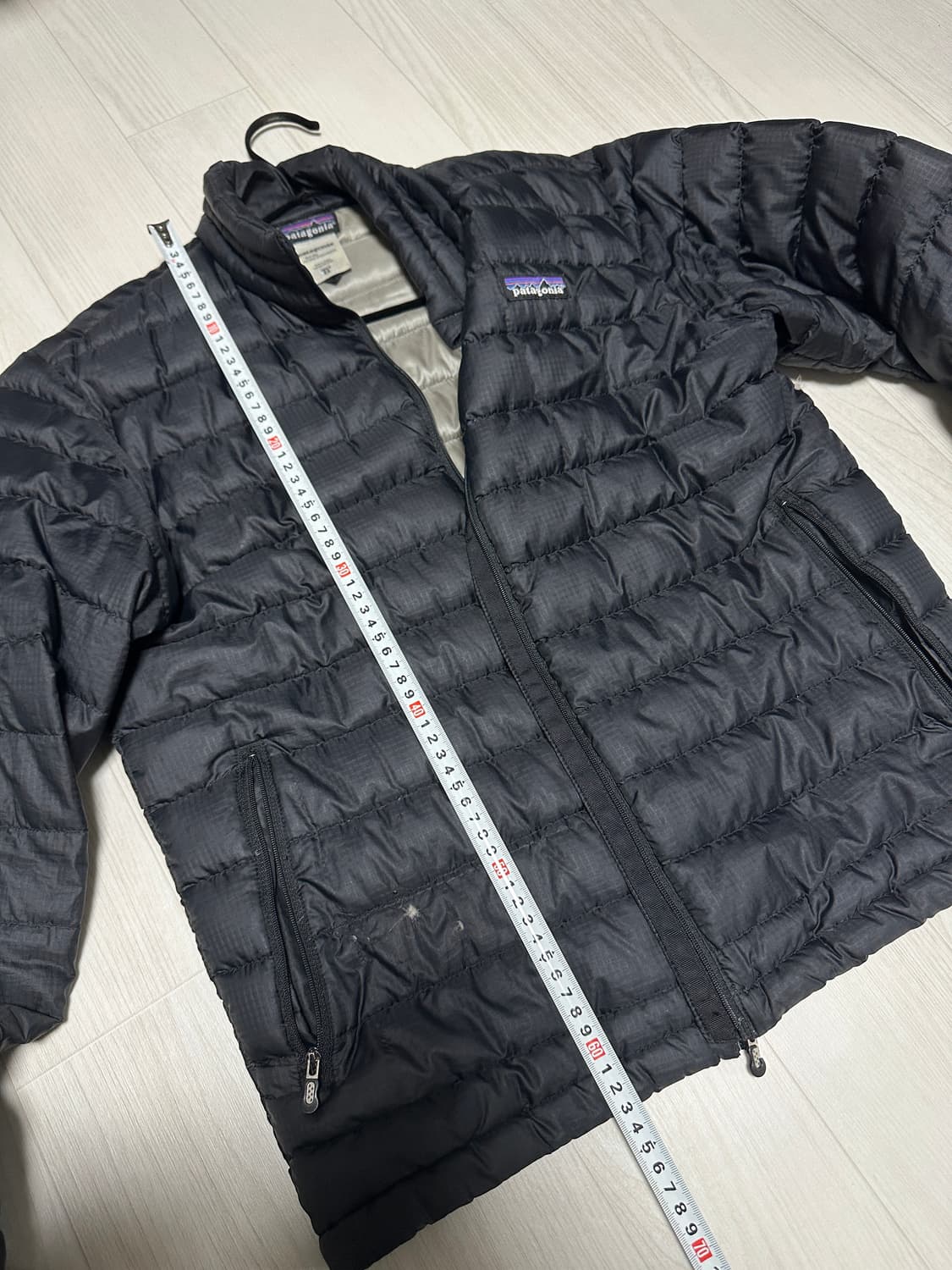 파타고니아 구스 다운 경량 패딩 스웨터 자켓 xs 상품이미지4