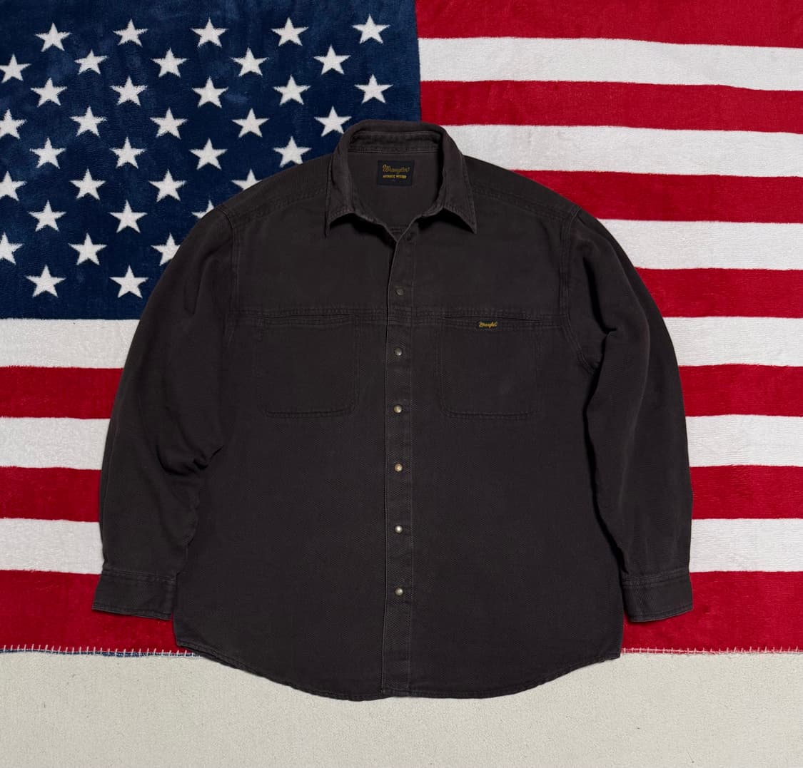 랭글러 워크셔츠 Wrangler Work Shirt vintage[XL] 상품이미지1