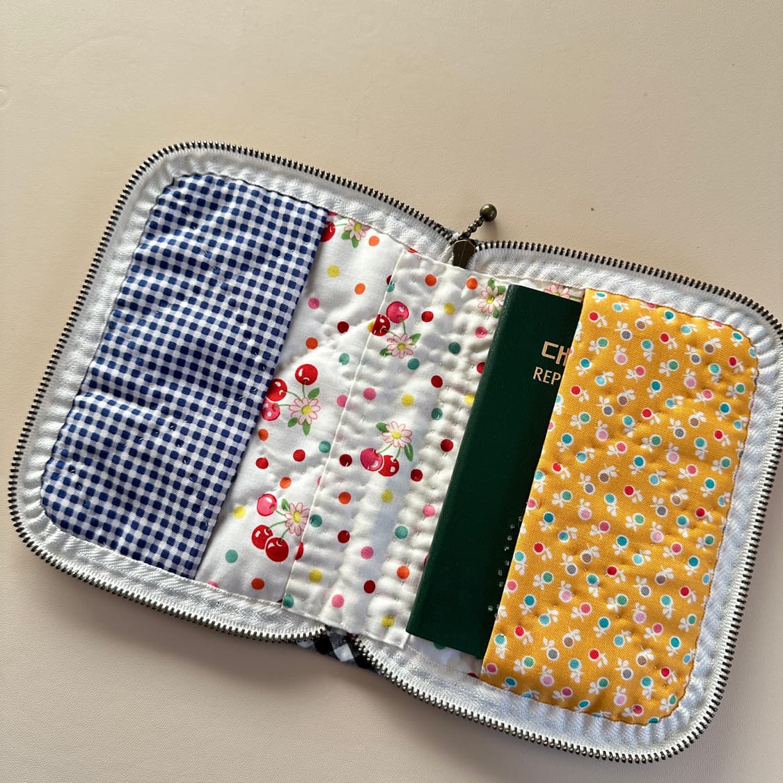 키티 여권케이스 / 여권 파우치 / 퀼트 상품이미지6