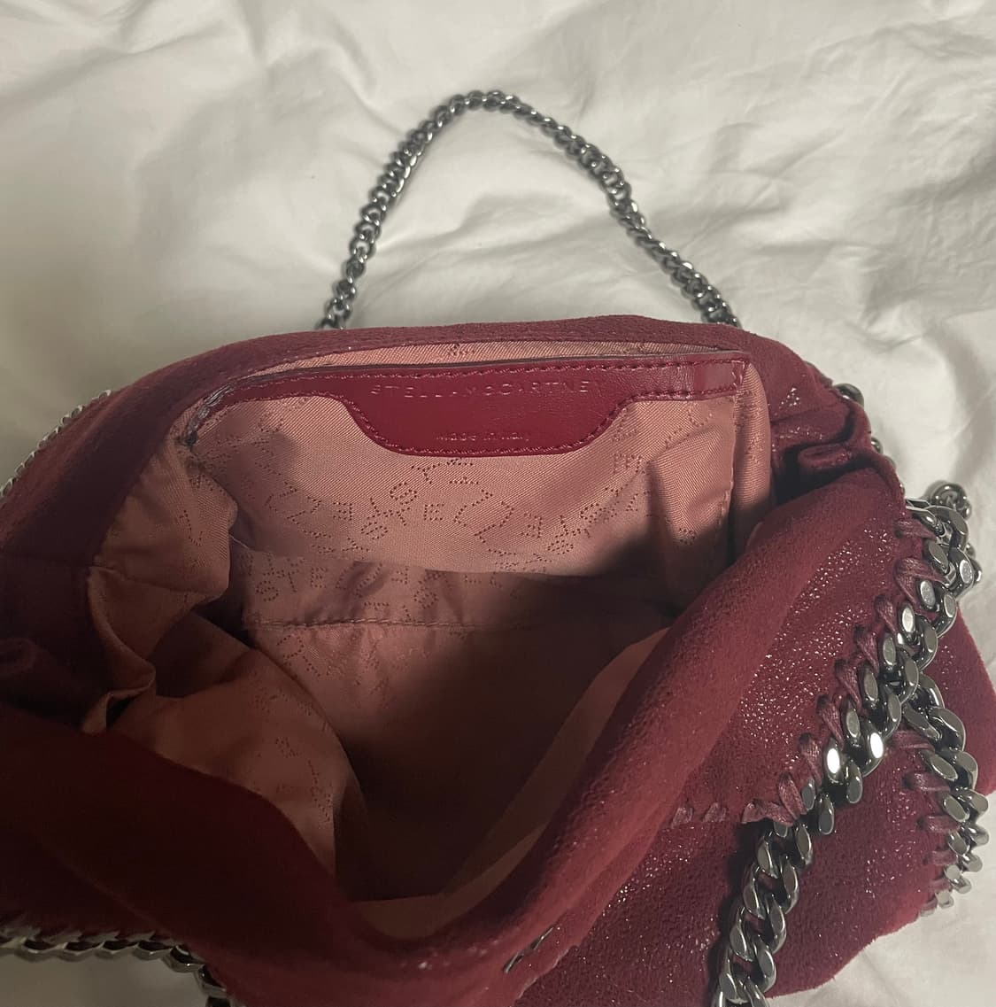 스텔라맥카트니 팔라벨라 미니토트백 버건디 상품이미지4