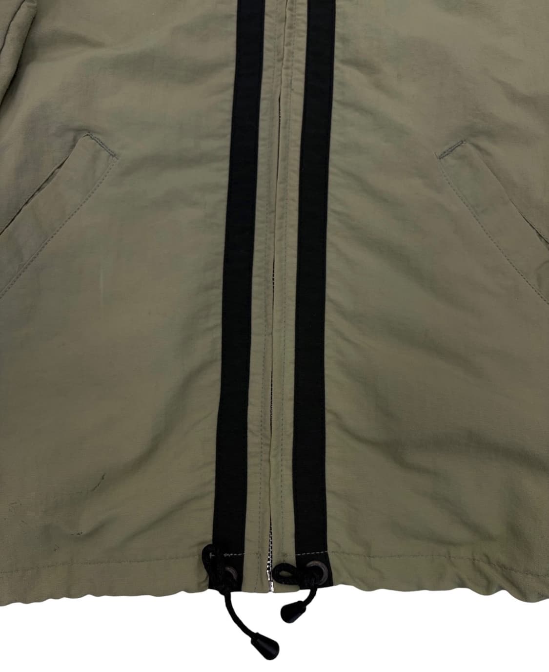 90년대 STUSSY gear 스투시 기어 자켓 카키올리브 (L) 상품이미지5