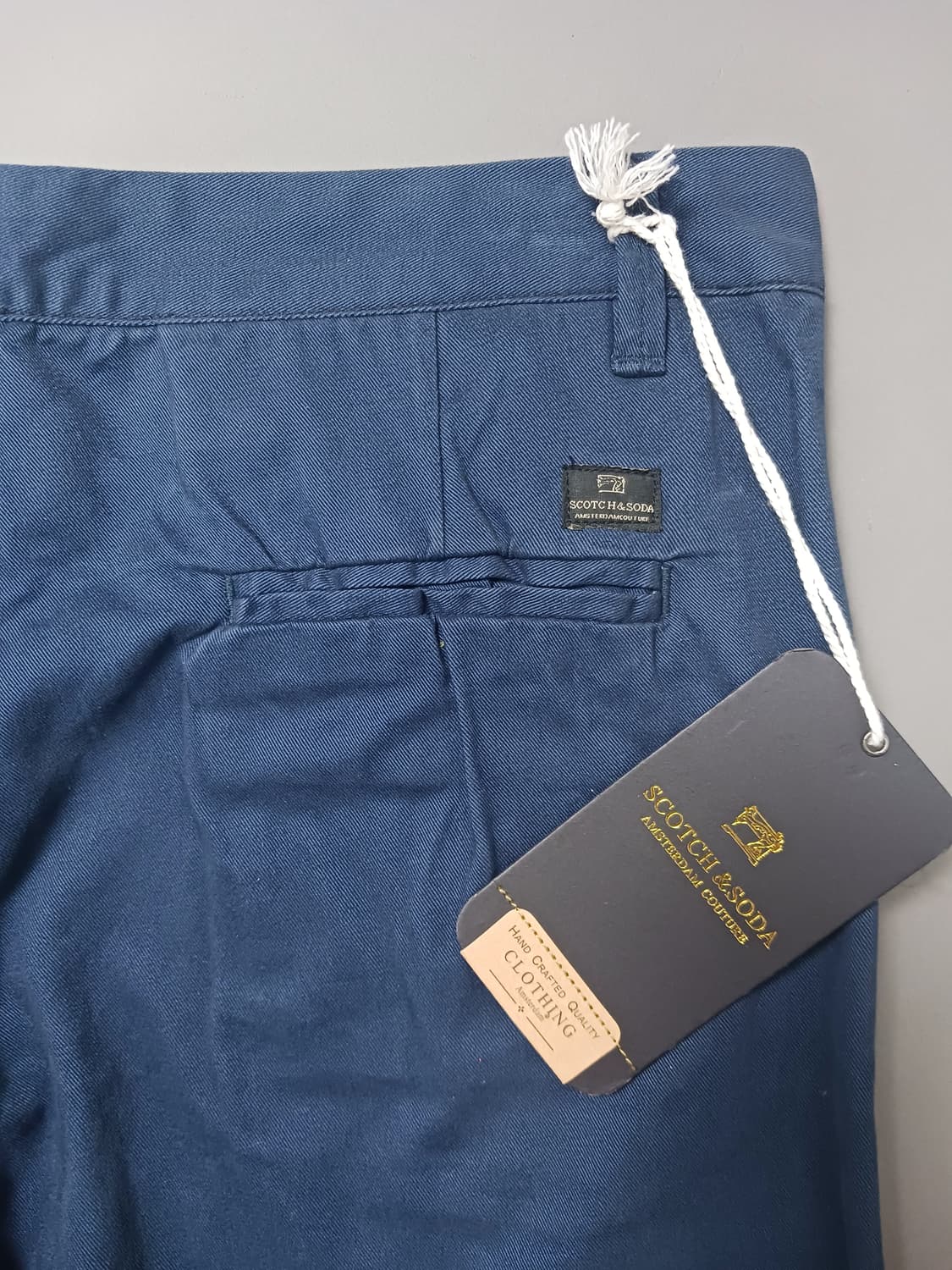 새상품 [36] 스카치앤소다 보위 가먼트다잉 슬림핏 치노 팬츠 네이비 상품이미지9