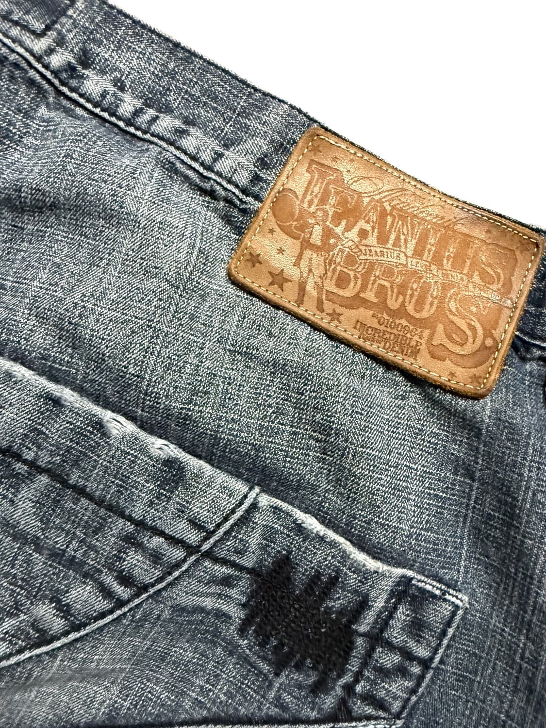 Akademiks 아카데믹스 워시드 데님팬츠 상품이미지3