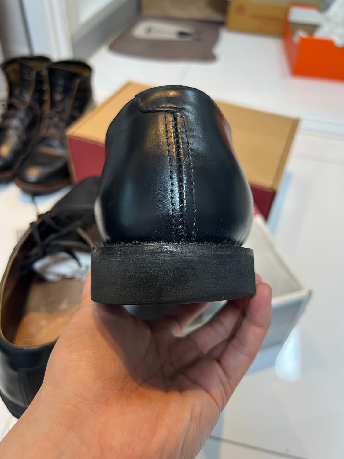 택포19) 레드윙 포스트맨 블랙 차파랄 9D 270 상품이미지4