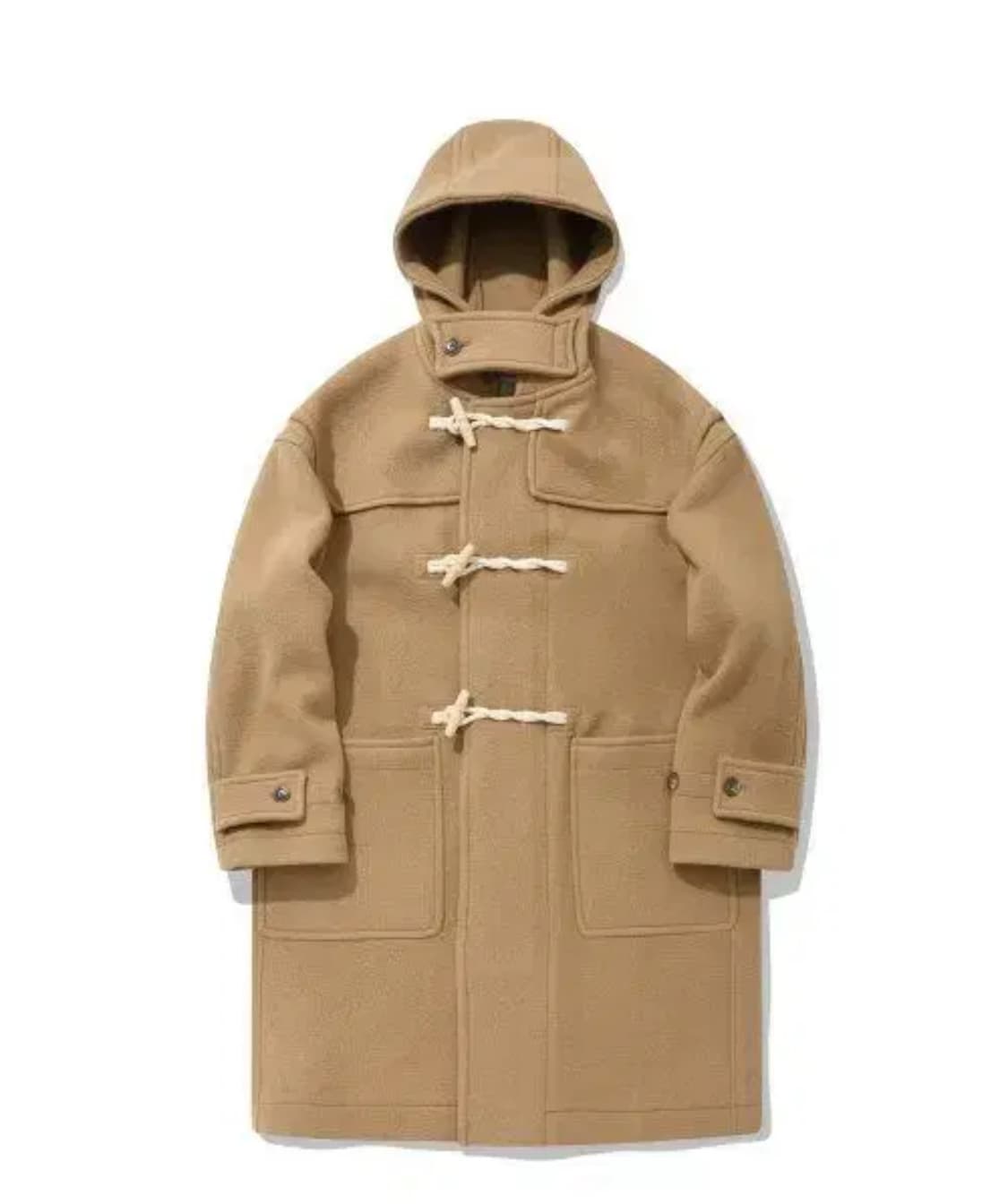 커버낫 울 더플 코트 베이지 M사이즈 상품이미지1