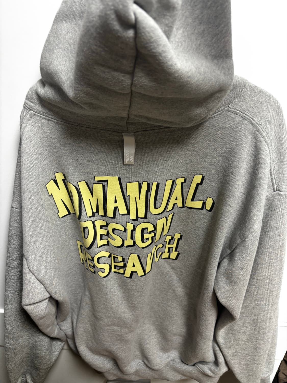 노매뉴얼 후드티 상품이미지2