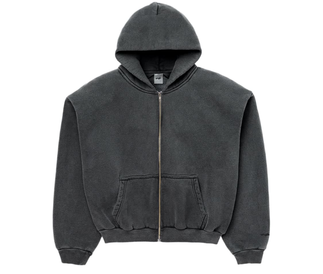 Skylrk 후드집업 블랙 스머지 L 상품이미지1