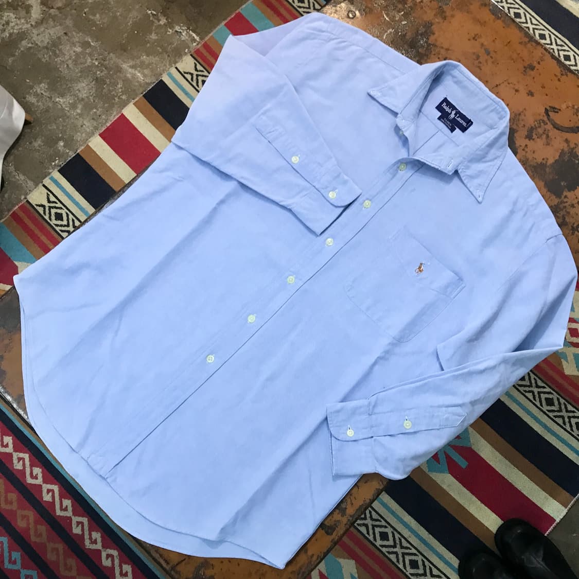 폴로랄프로렌 소라 원포켓 옥스포드 셔츠 남방 님성 110 사이즈 상품이미지2