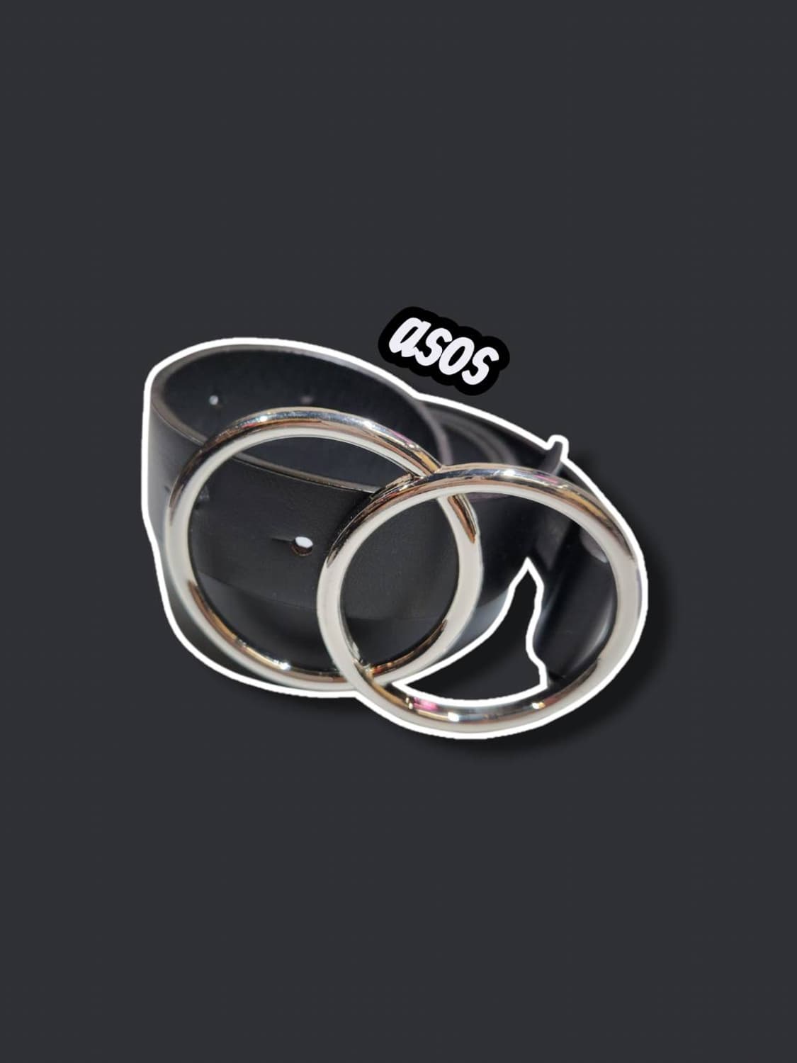 asos 아소스 더블 써클 벨트 /0619 상품이미지1