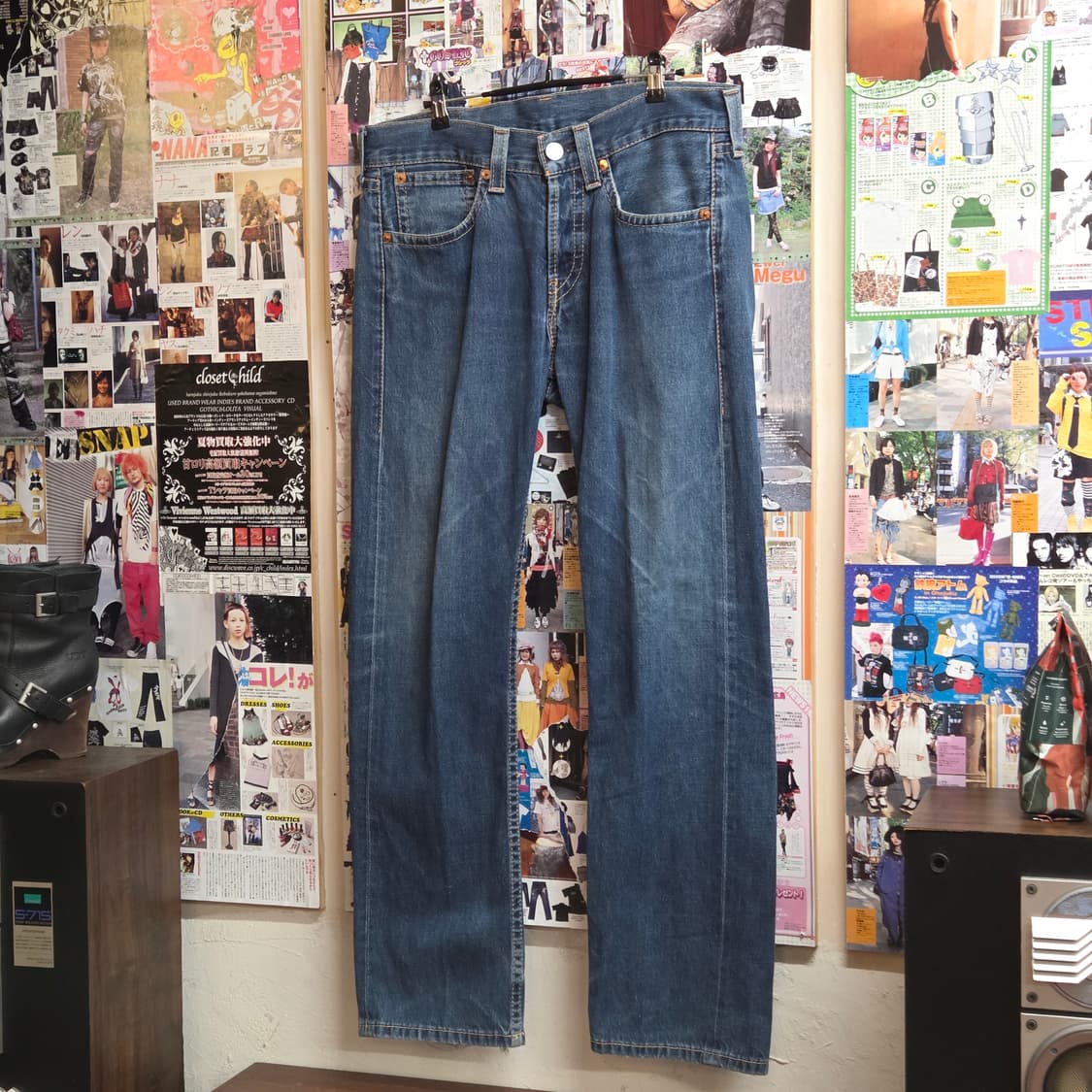 리바이스 901 스트레이트 데님 팬츠 상품이미지6