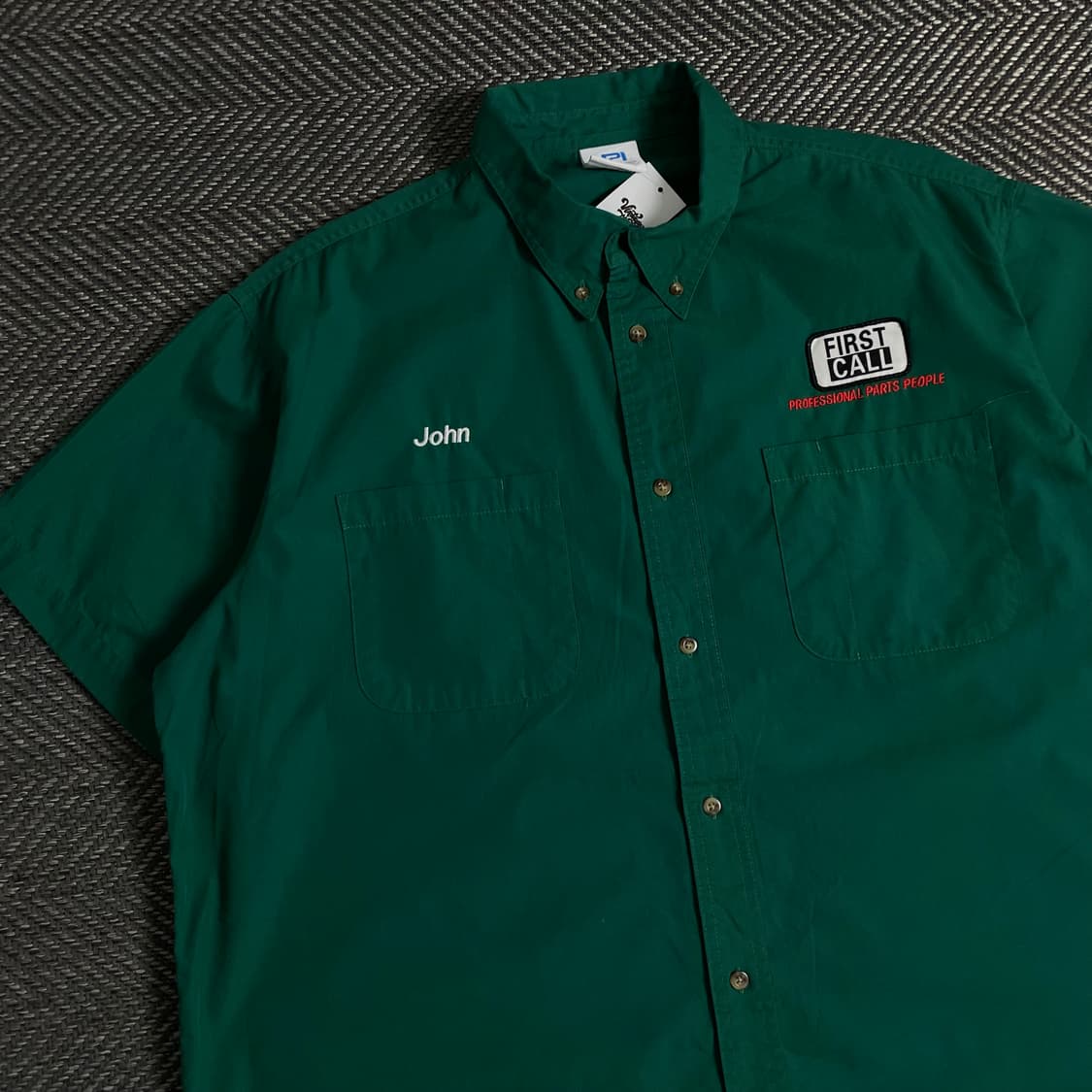 USA 오리지날 빈티지 박시핏 워크 셔츠o 3629 상품이미지3