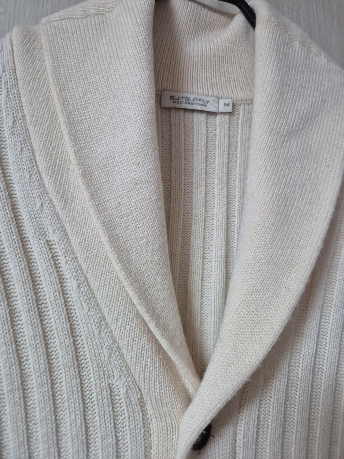 (정품) 수트서플라이 캐시미어 가디건 니트가디건 M 상품이미지4
