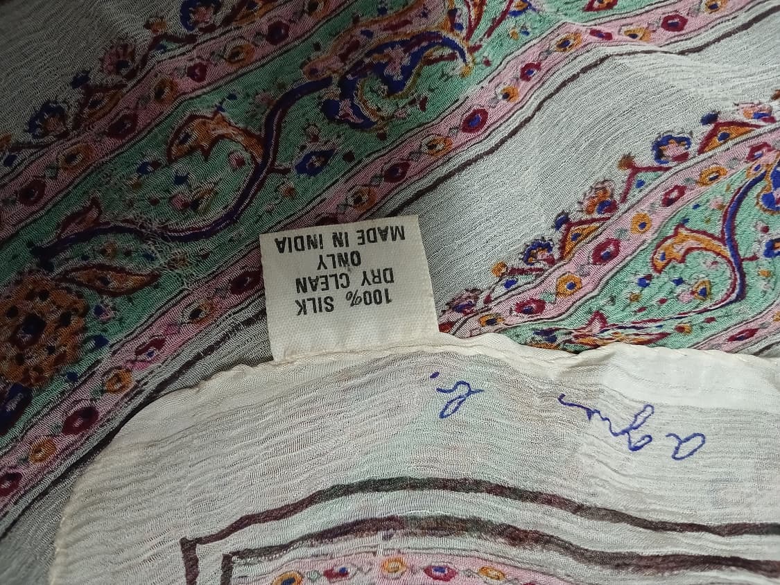 에트로풍 실크 사각 스카프  상품이미지2