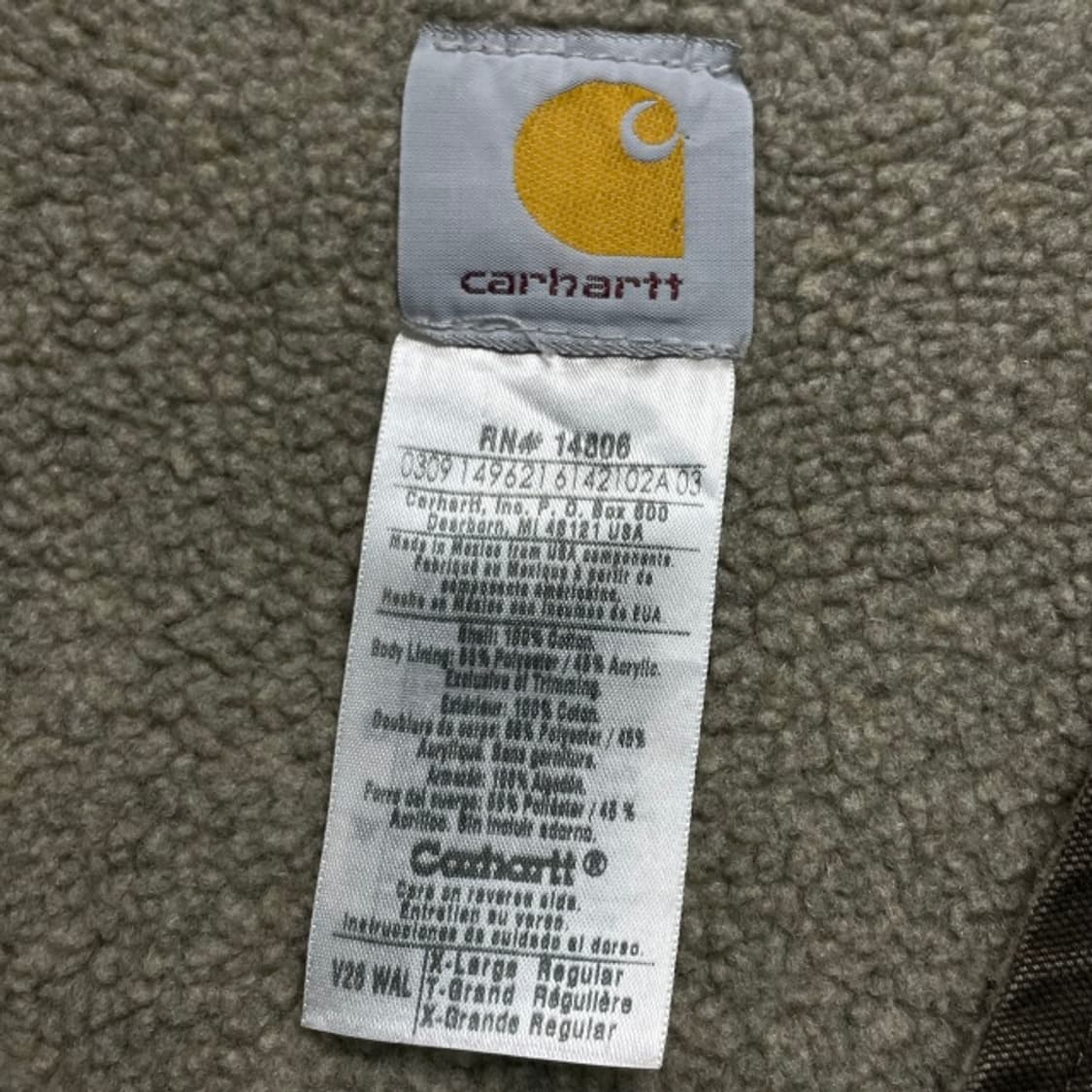 105 칼하트 USA 쉐르파 워크 베스트  상품이미지3