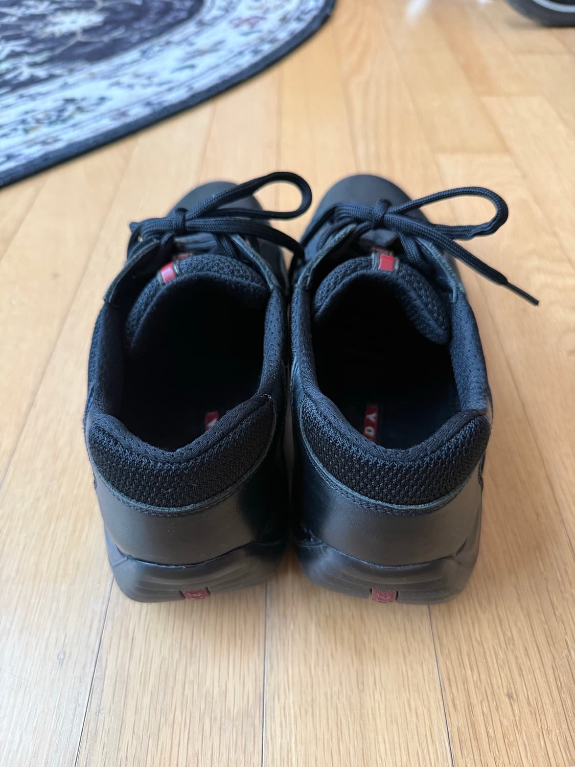 [9.5] 프라다 아메리카컵 스니커즈 블랙 빈티지 상품이미지3