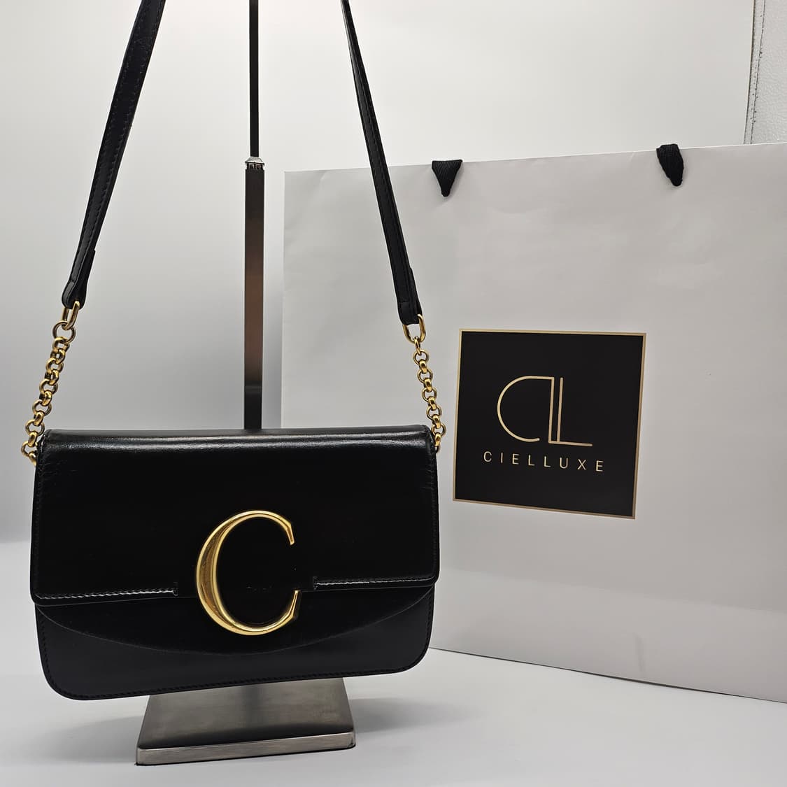 정품 끌로에 C 체인 미니 크로스백 상품이미지1