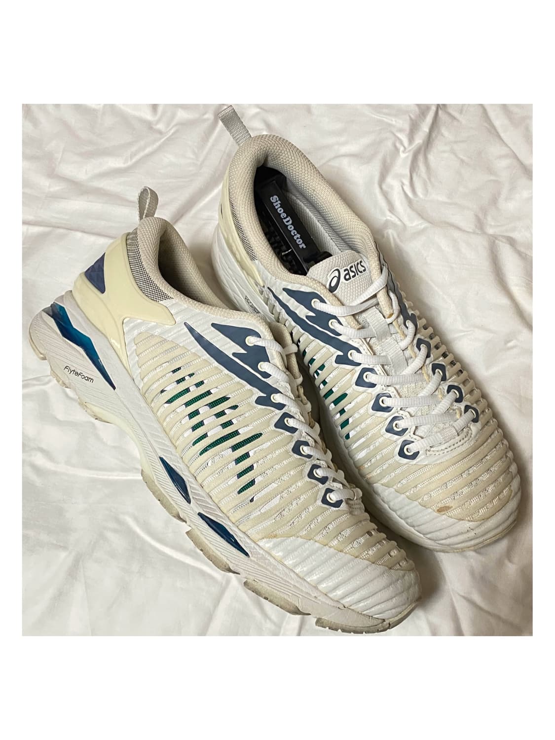 아식스 키코 젤델바 쿨미스트 화이트 블루 오또 노발리스 아픽스 엑슬림 상품이미지2