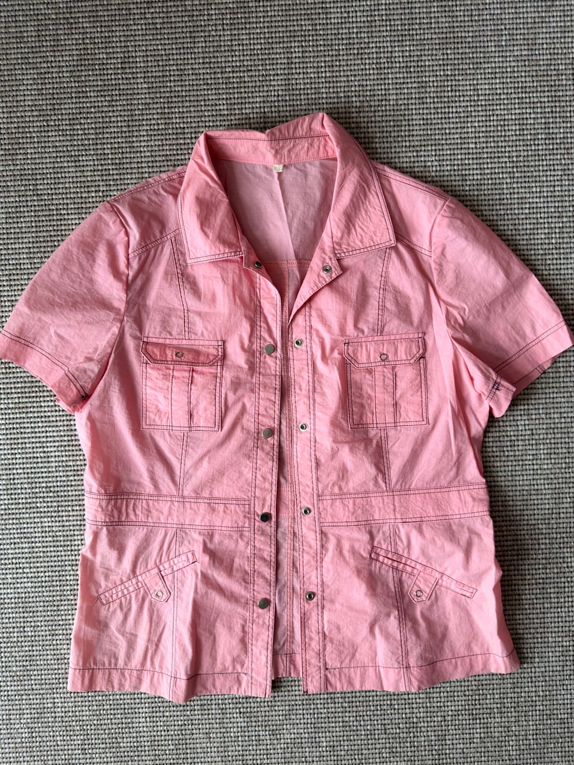 PINK NYLON SHIRTS  상품이미지1