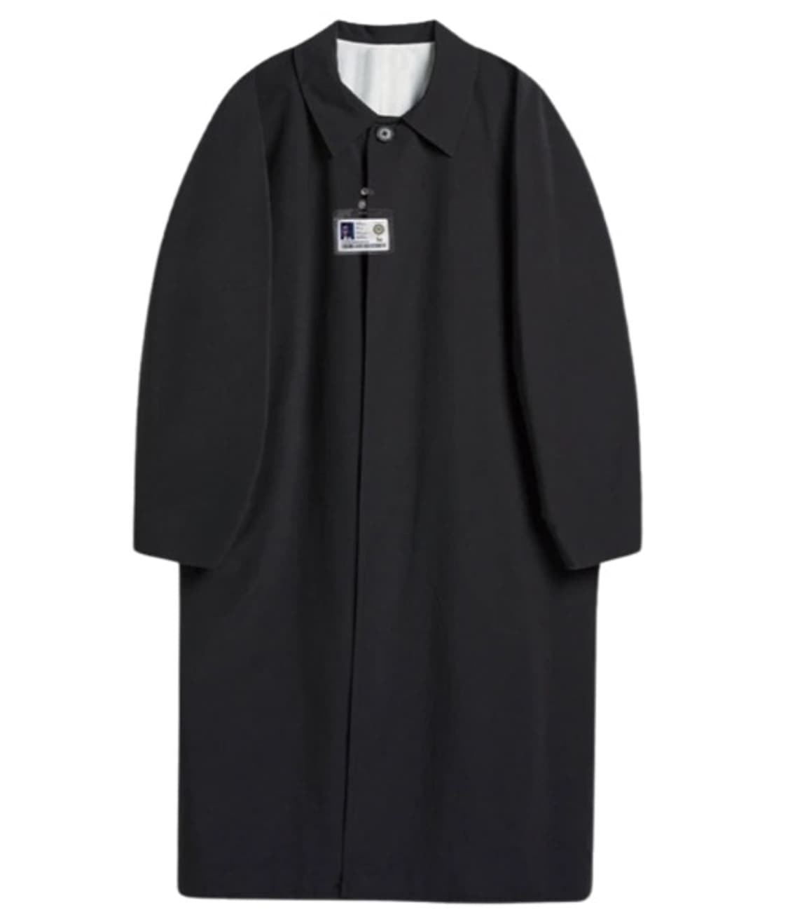 [새 상품/택o] STU 후크 돌먼 코트 블랙 + Name Tag (M) 상품이미지1