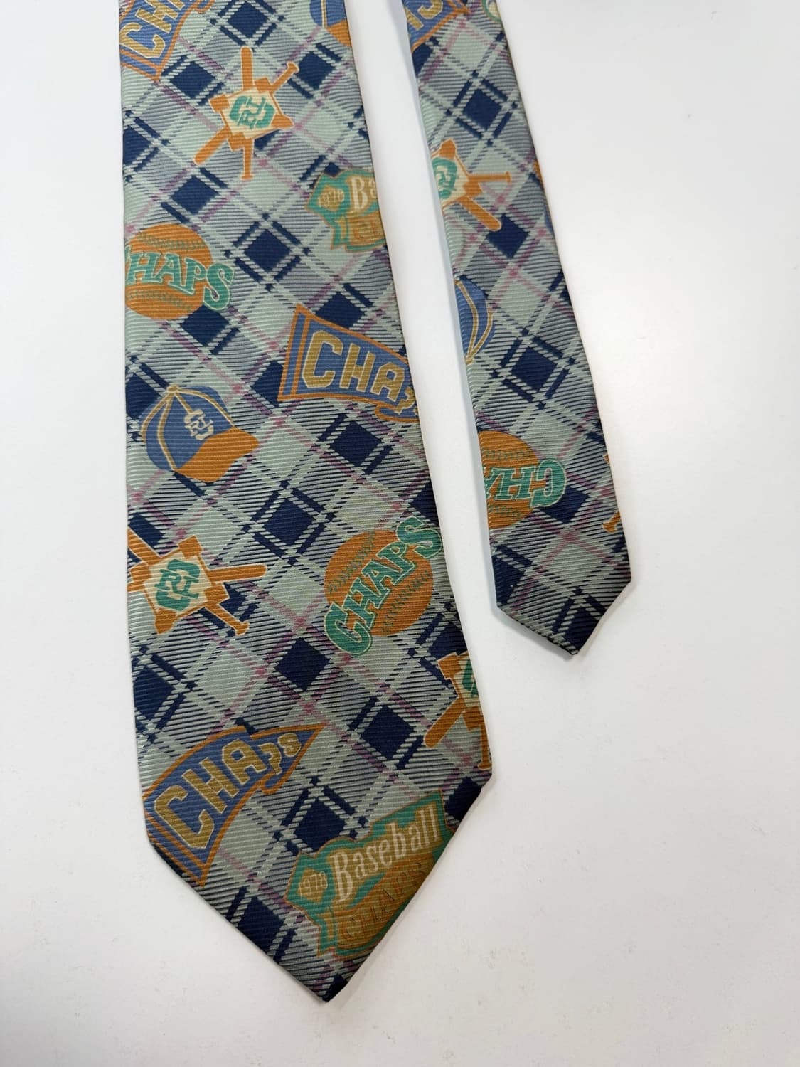 챕스 랄프로렌(CHAPS RALPH LAUREN) 실크 넥타이 9.4cm 상품이미지4