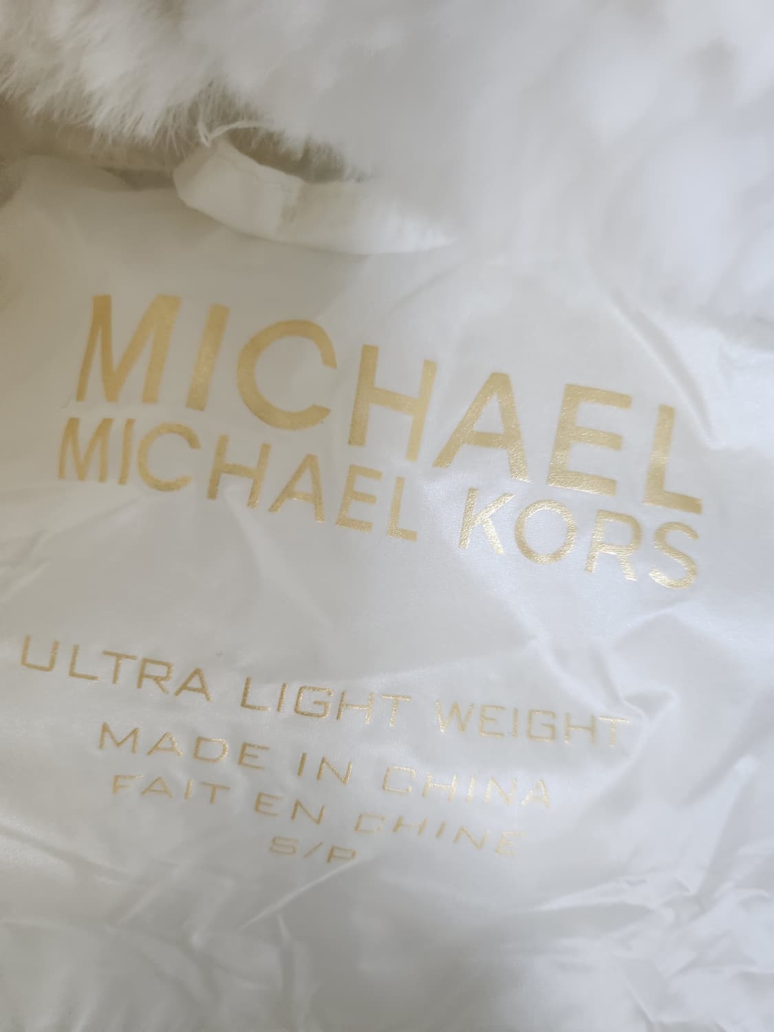 마이클코어스 토끼털벨트패딩 상품이미지4