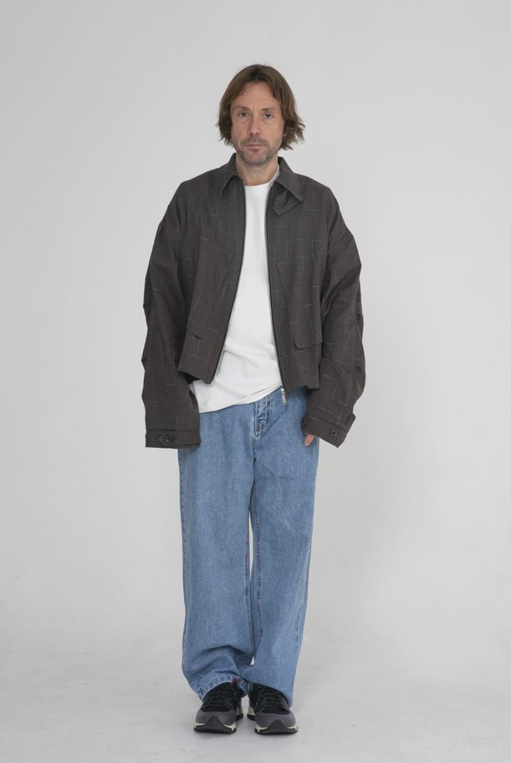 플라스틱 프로덕트 F-pccket 자켓 카키 상품이미지1