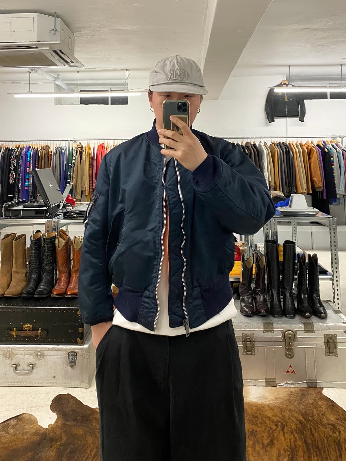 80~90s ALPHA INDUSTRIES ma-1 80~90년대 마원 상품이미지8