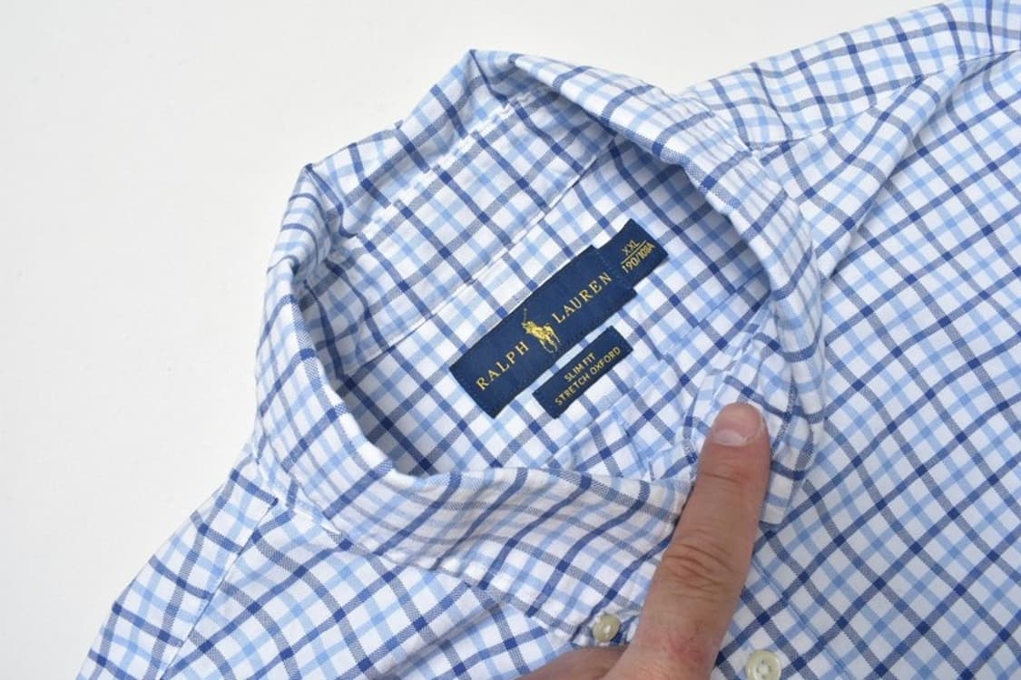 폴로 랄프로렌 빅셔츠 체크 남방 XXL N1284 상품이미지3