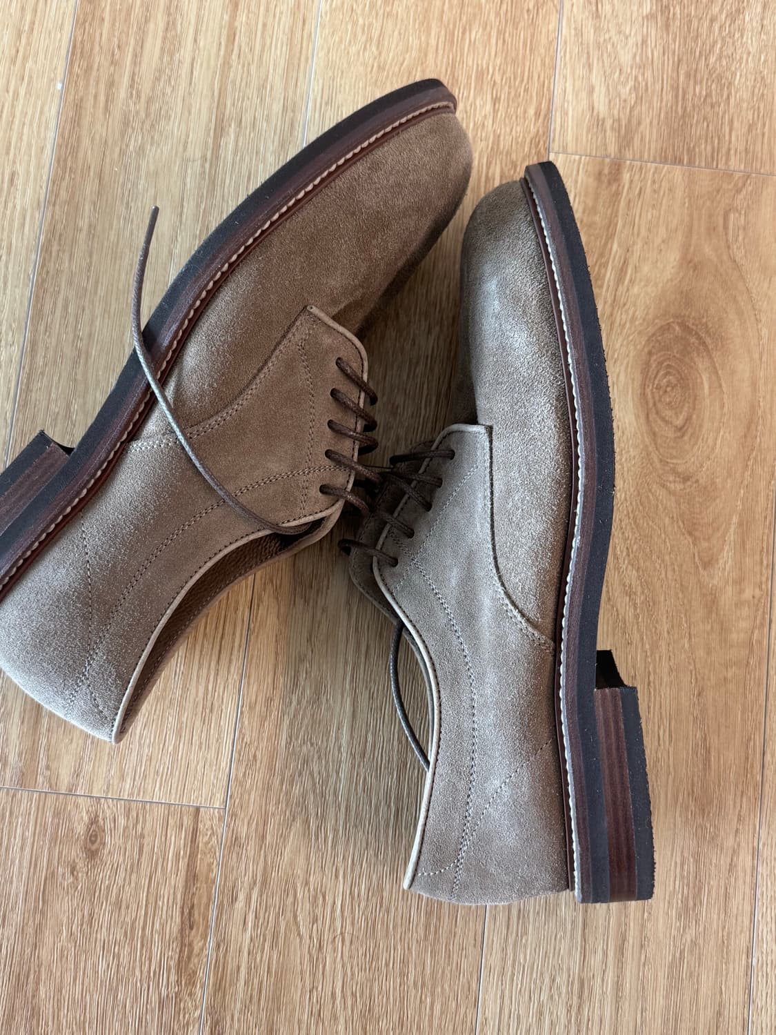 브루넬로 쿠치넬리 스웨이드 더비 슈즈 42 상품이미지6