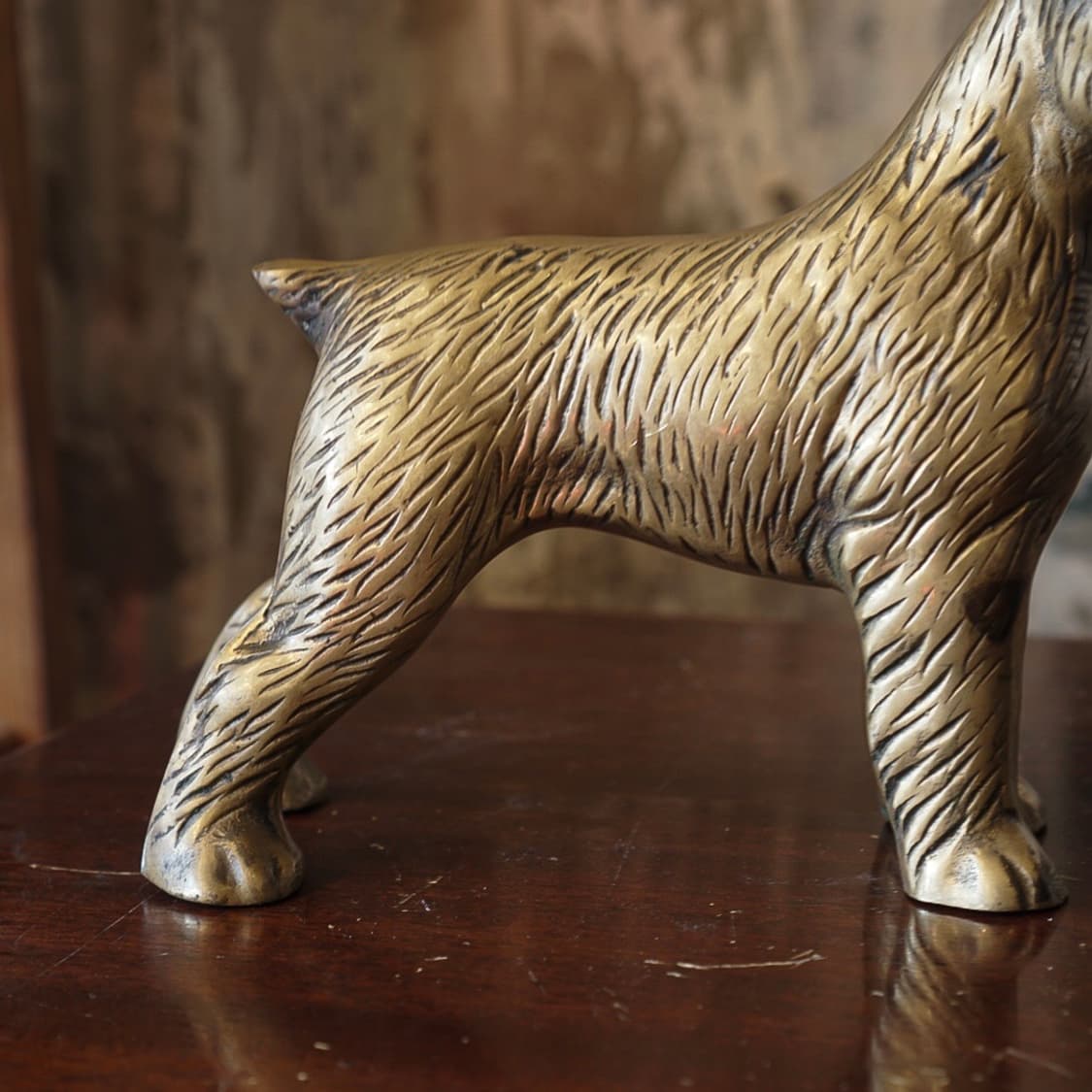 Vintage 황동 슈나이저 테리어 강아지 상품이미지3