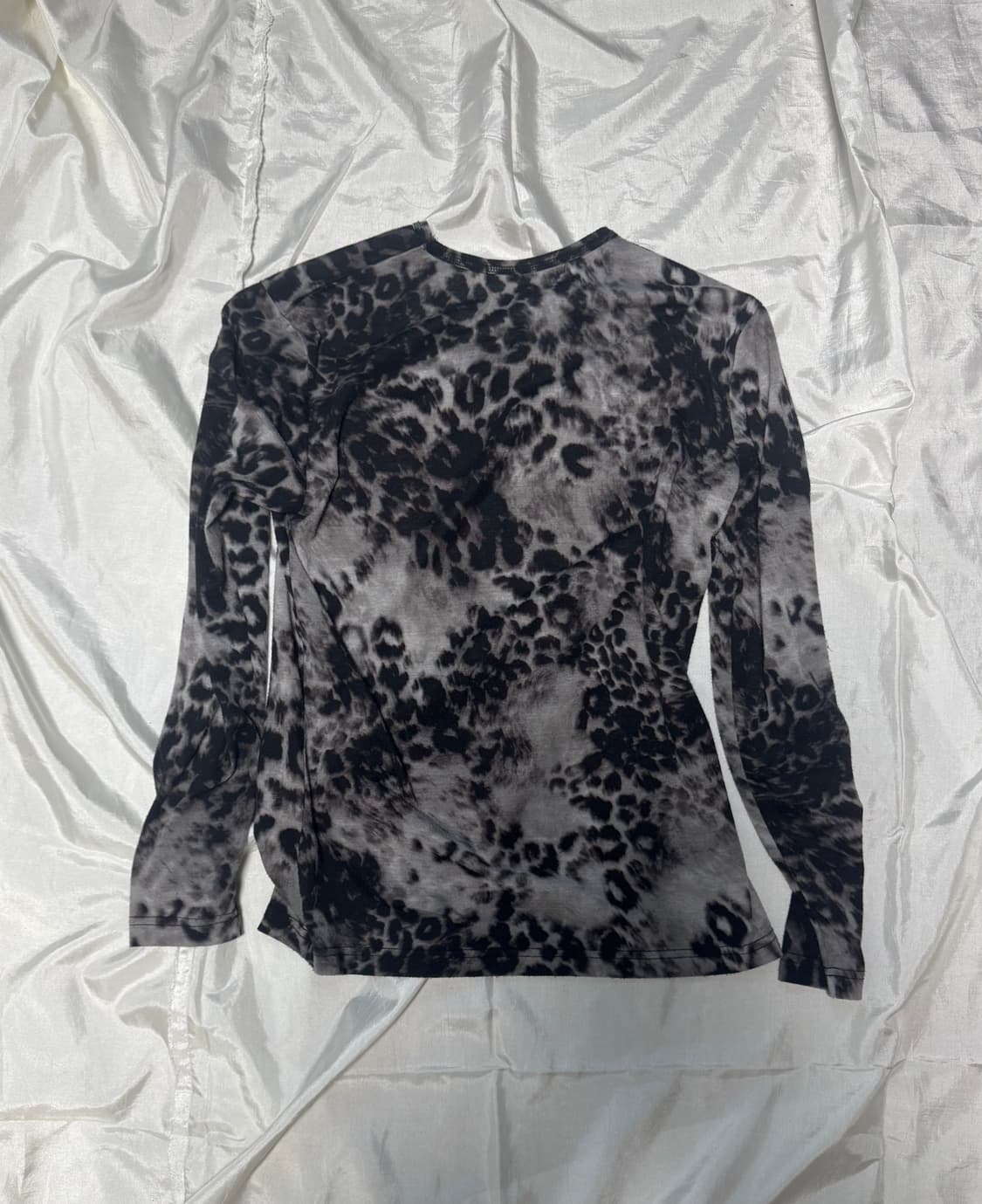 Vkei Mode Leopard Design Long Sleeve 상품이미지1