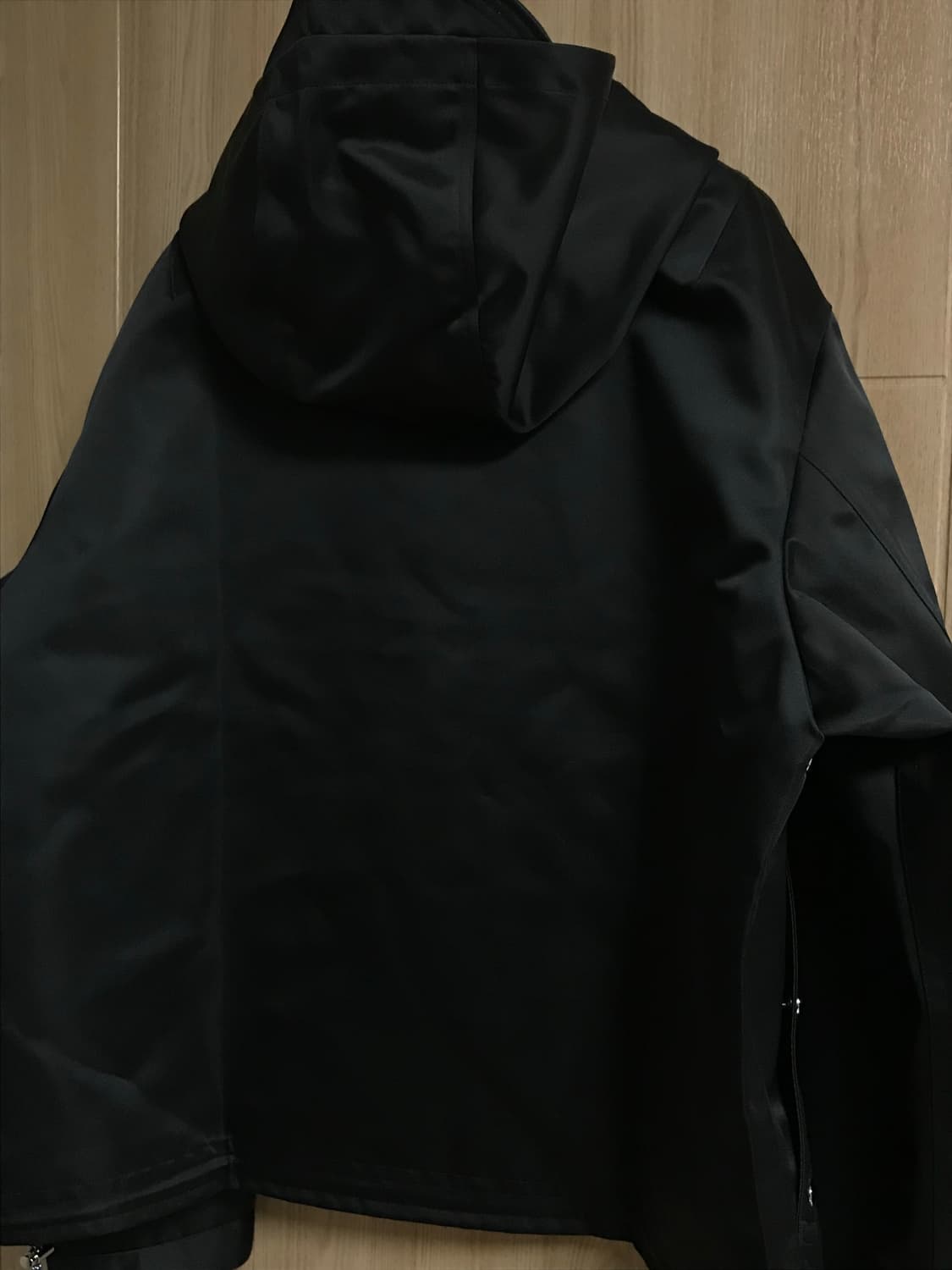 아디다스 x 웨일즈 보너 후드 아노락 재킷 블랙 상품이미지5