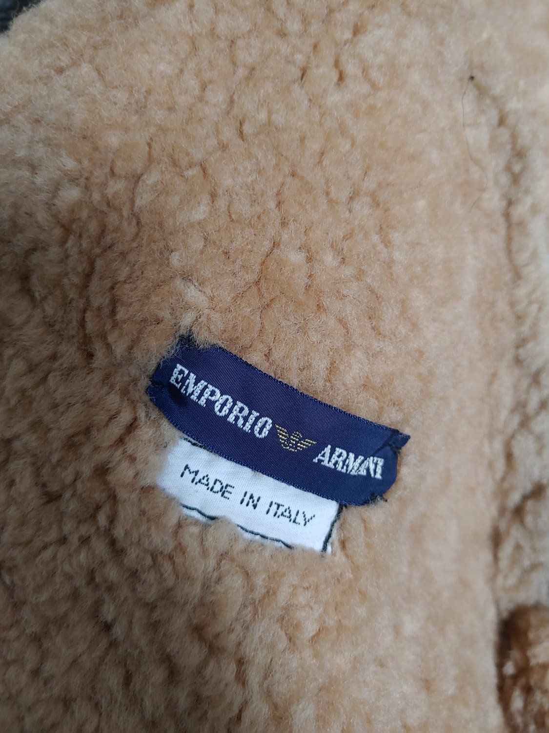 90s Emporio armani 시어링자켓 상품이미지2