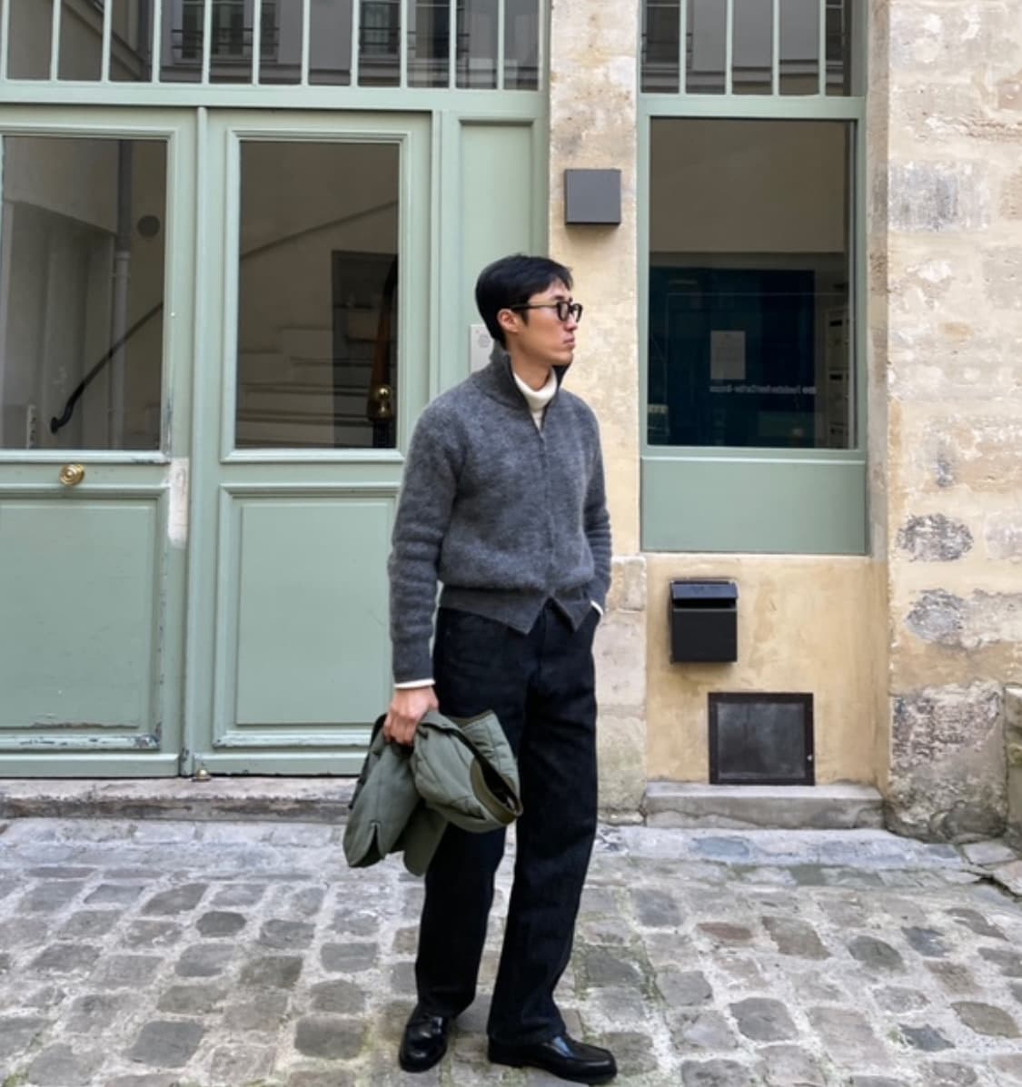 드레프로젝트 z가디건 v.mohair 상품이미지1