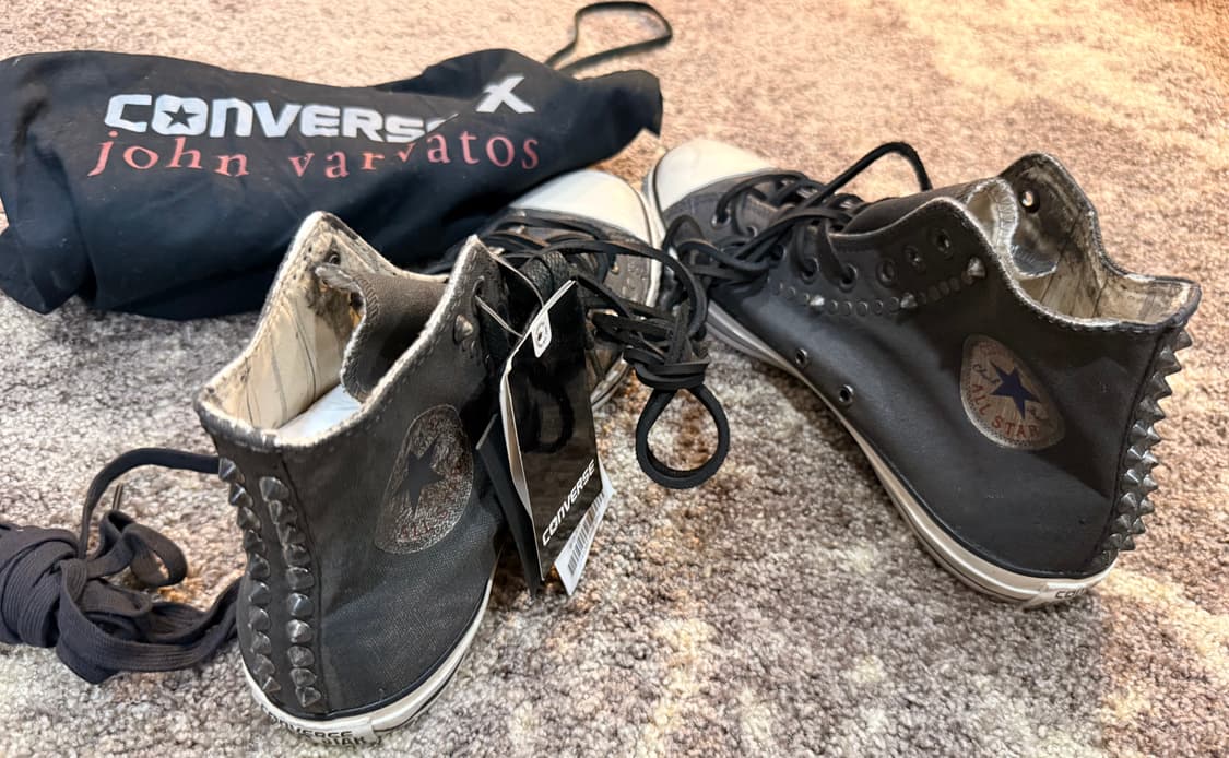 John Varvatos xConverse존바바토스 스터드하이탑 리미티드 상품이미지3