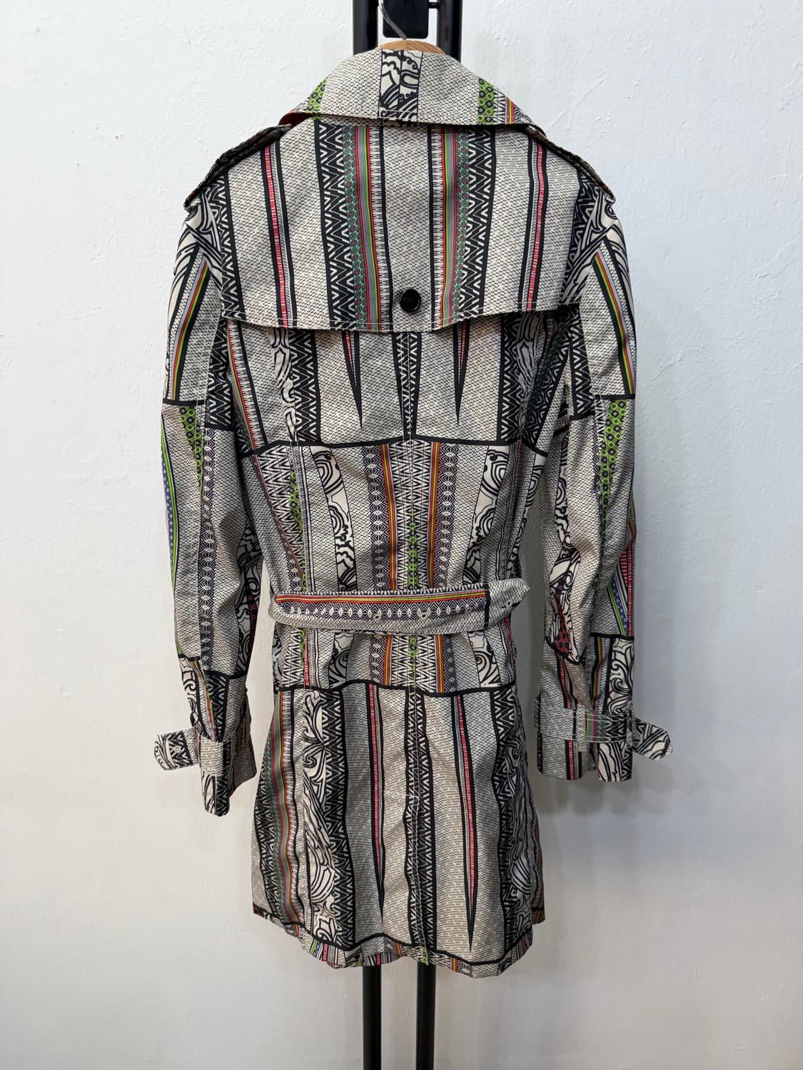 정품) 에트로 패턴 트렌치 코트 자켓 42 상품이미지5