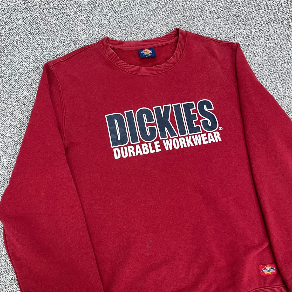 <디키즈 버건디 맨투맨> No.1379 상품이미지4