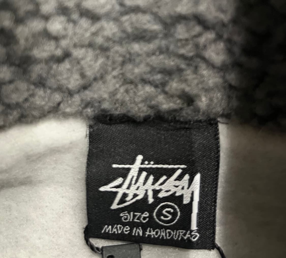 스투시 다이스 후리스 자켓 그레이 상품이미지7