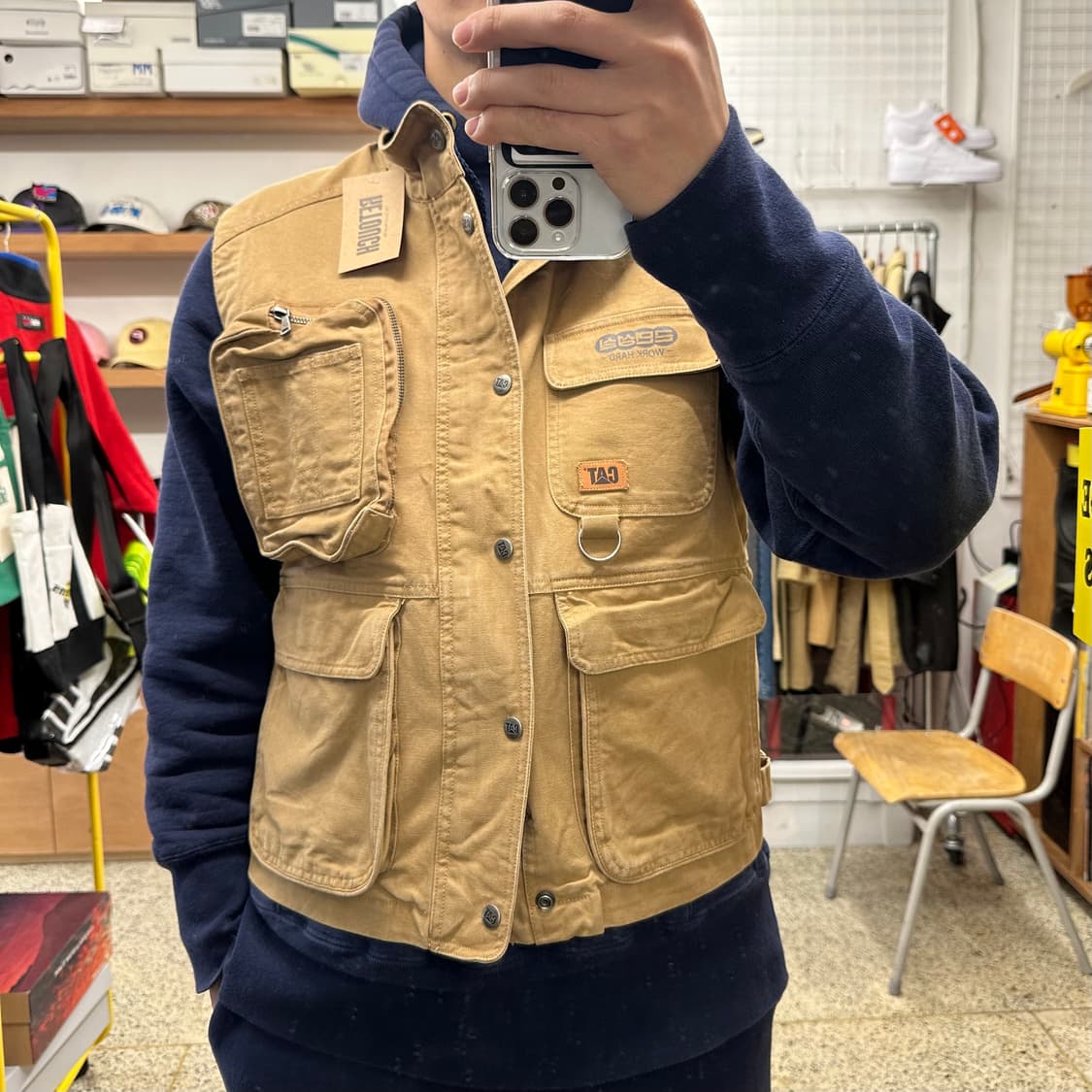 캣 캔버스 워크 베스트 상품이미지9