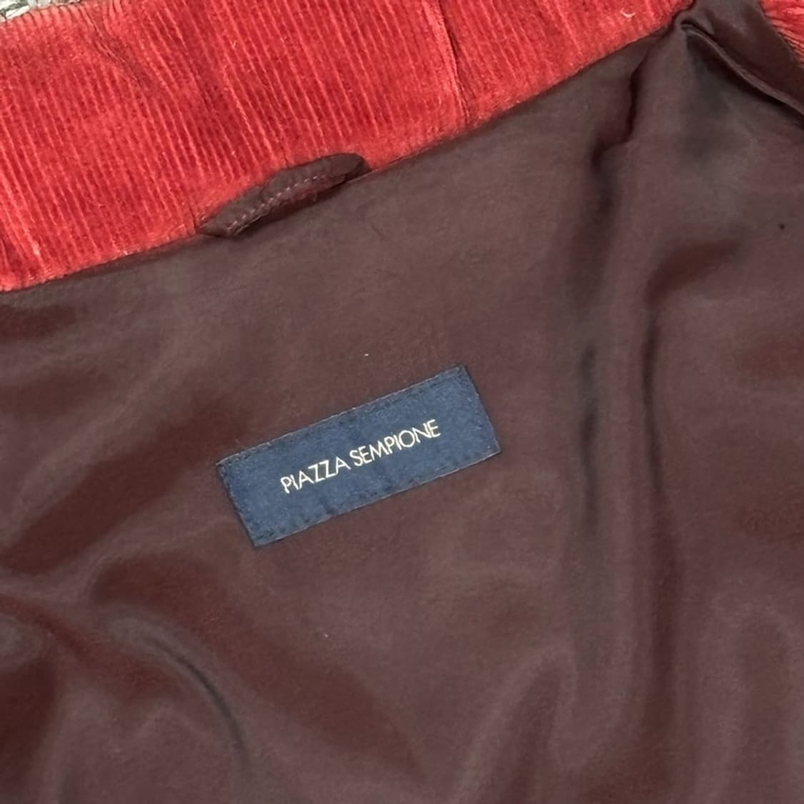 피아자셈피오네 코듀로이 패딩 점퍼 v0392 상품이미지6