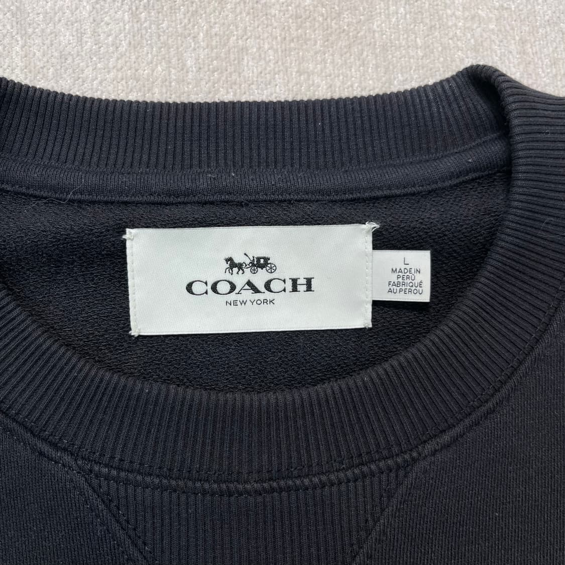 100 코치 그라피티 맨투맨 상품이미지3