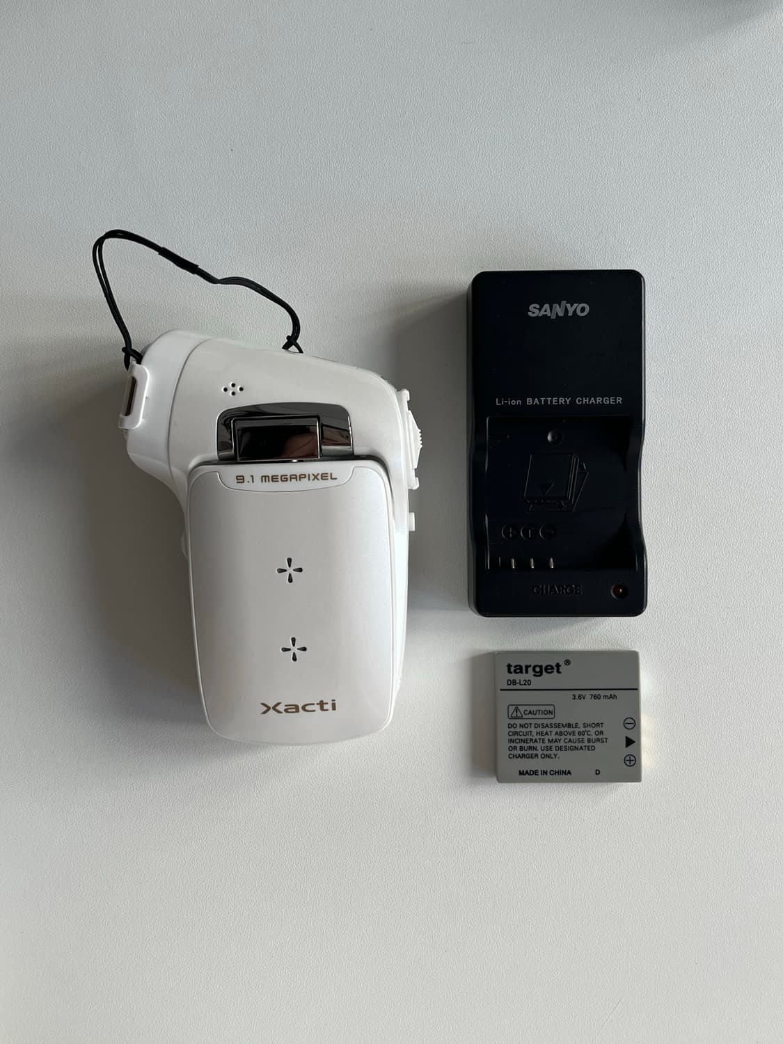 🤍민트급🤍 sanyo xacti 산요 작티 cg9 화이트 상품이미지1