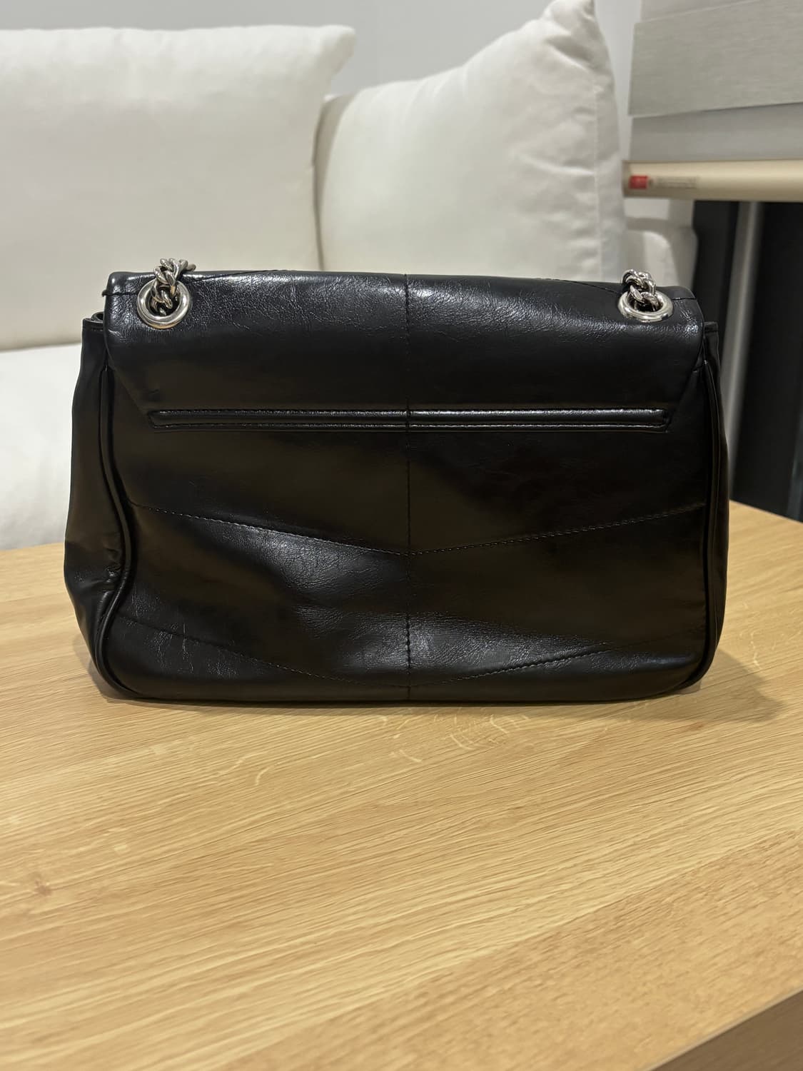[뮤니에] 스티치 체인 백 블랙 STITCH CHAIN BAG BLACK 상품이미지4