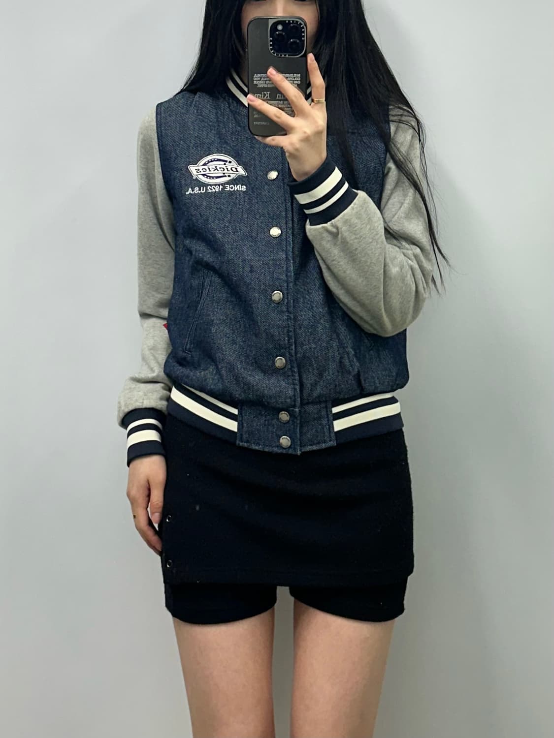 디키즈 데님 스타디움 바시티 자켓 상품이미지2